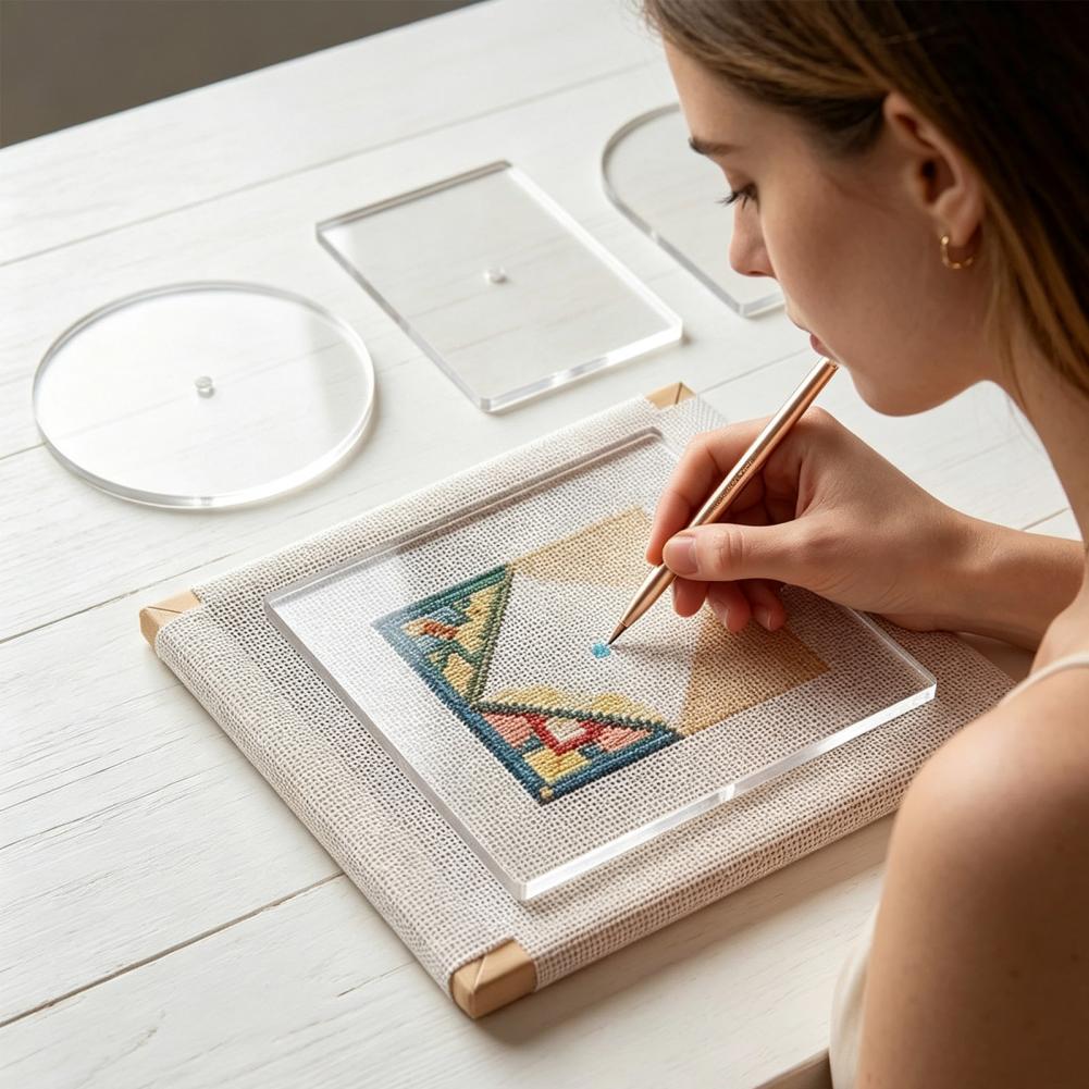 5PCS Embroidery Acrylic Templa - огляд і ціна Embroidery Craft