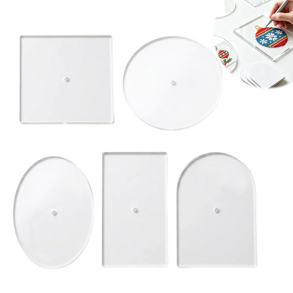 5PCS Embroidery Acrylic Templa - огляд і ціна Embroidery Craft