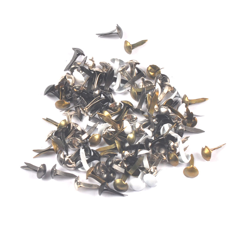 100pcs Mini Black White Metal  - огляд і ціна Embellishments For Scrapbooking