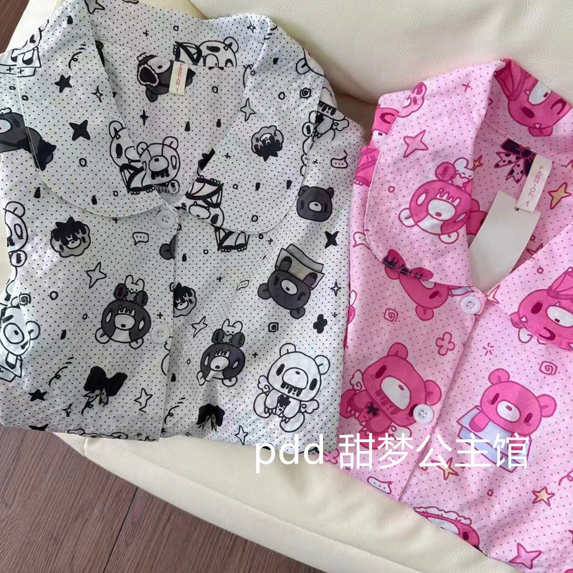 3Pcs Women Kawaii Gloomy Bear  - огляд і ціна Embellish Knit