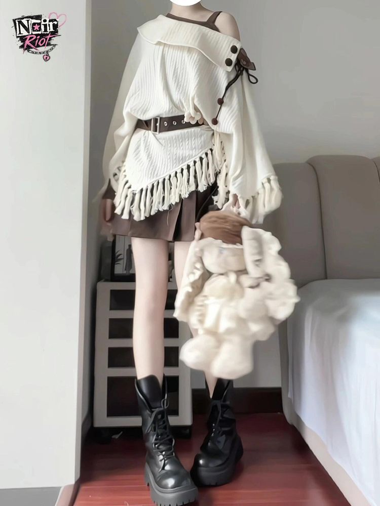 Japanese Vintage Mori Kei 2pcs - огляд і ціна Tassel Fringe Trim