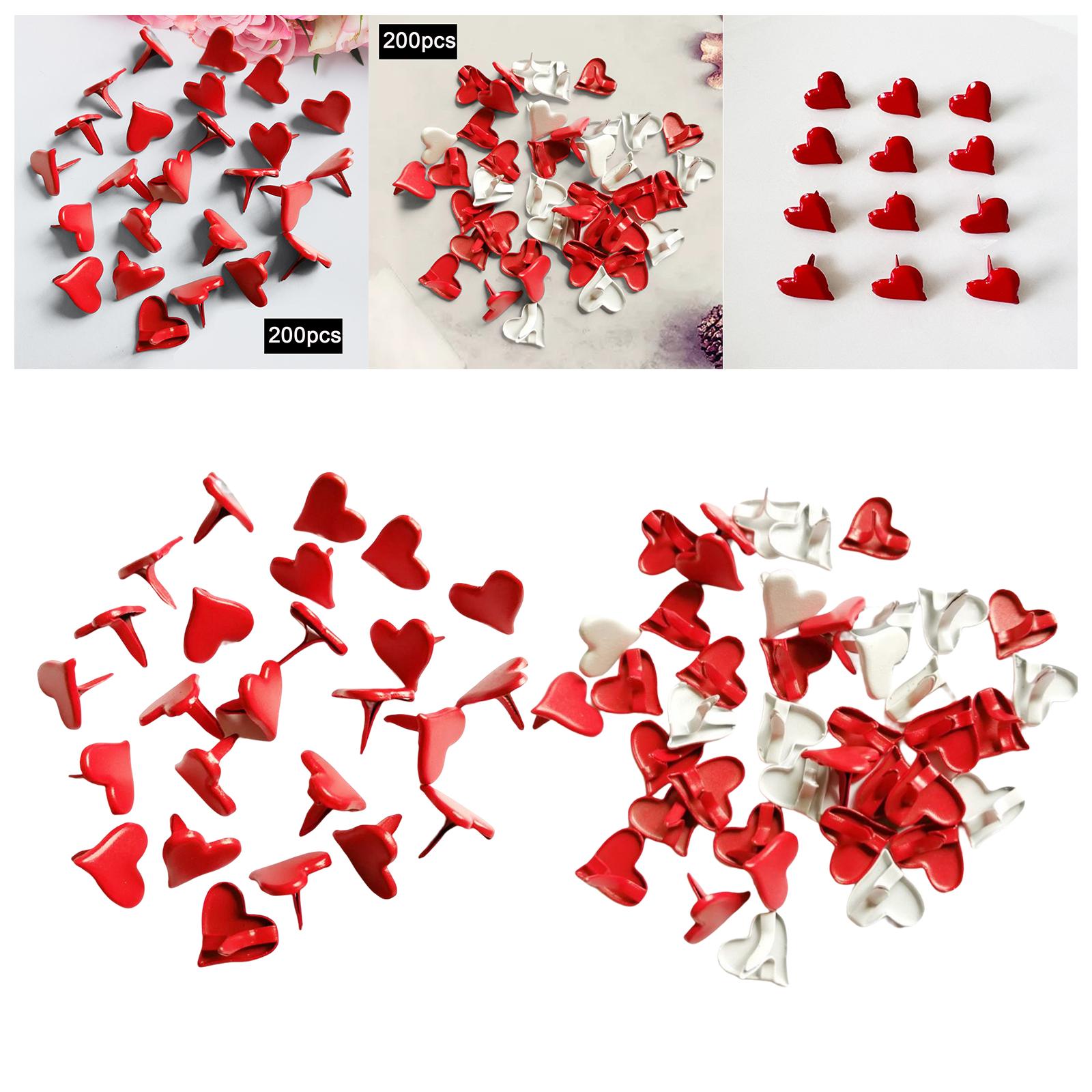 200Pcs Metal Paper Fasteners E - огляд і ціна Embellishments For Scrapbooking