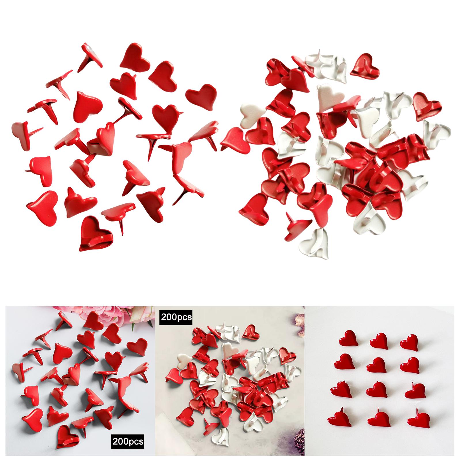 200Pcs Metal Paper Fasteners E - огляд і ціна Embellishments For Scrapbooking